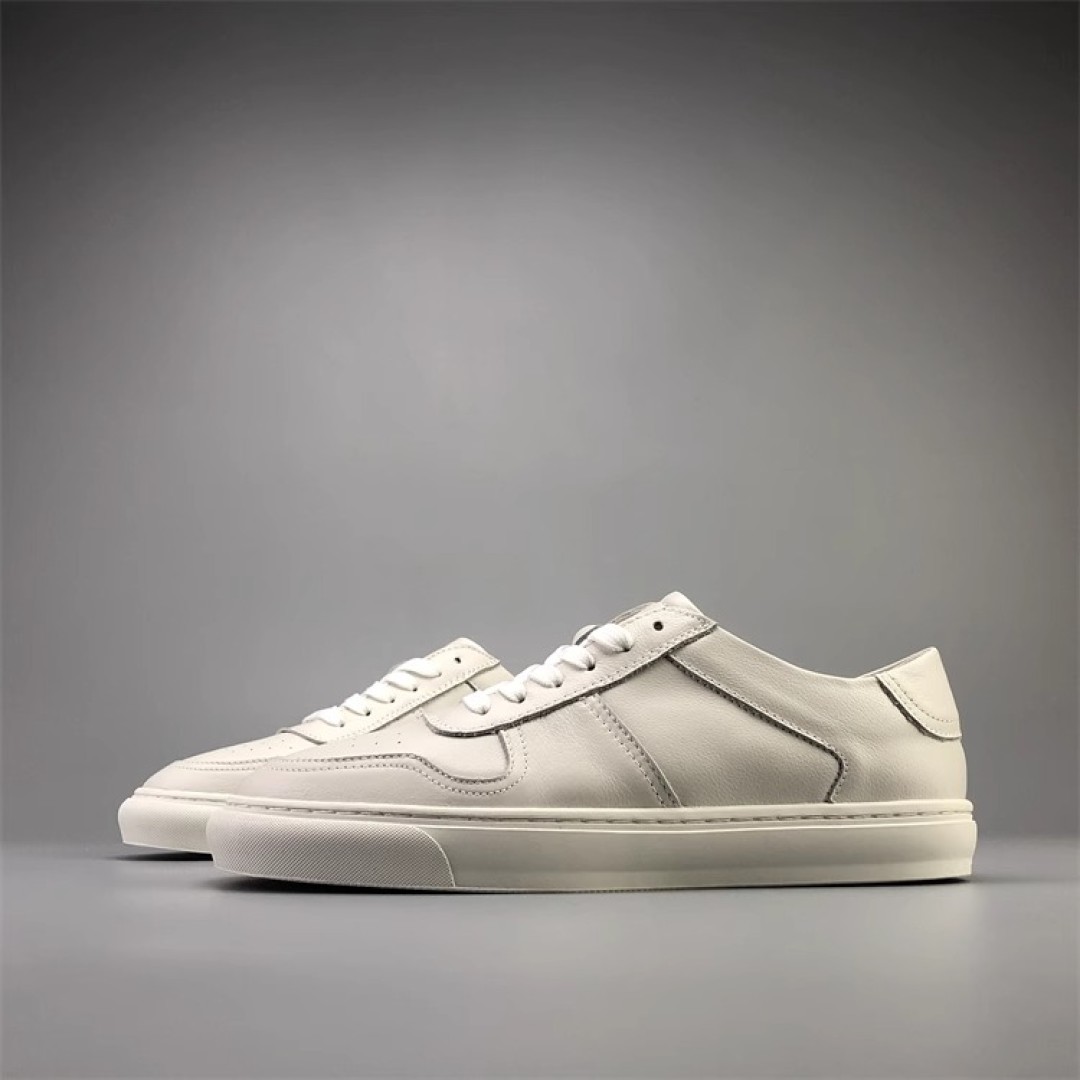Minimalist Leather Slip-Ons