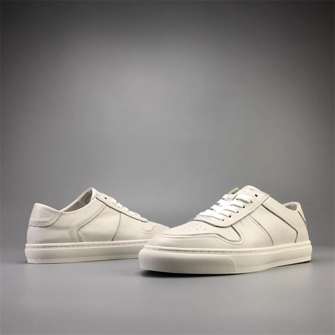 Minimalist Leather Slip-Ons